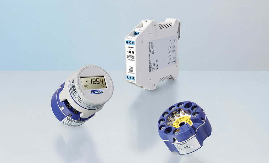 WIKA Neuer Universal-Temperaturtransmitter mit Drift-Erkennung